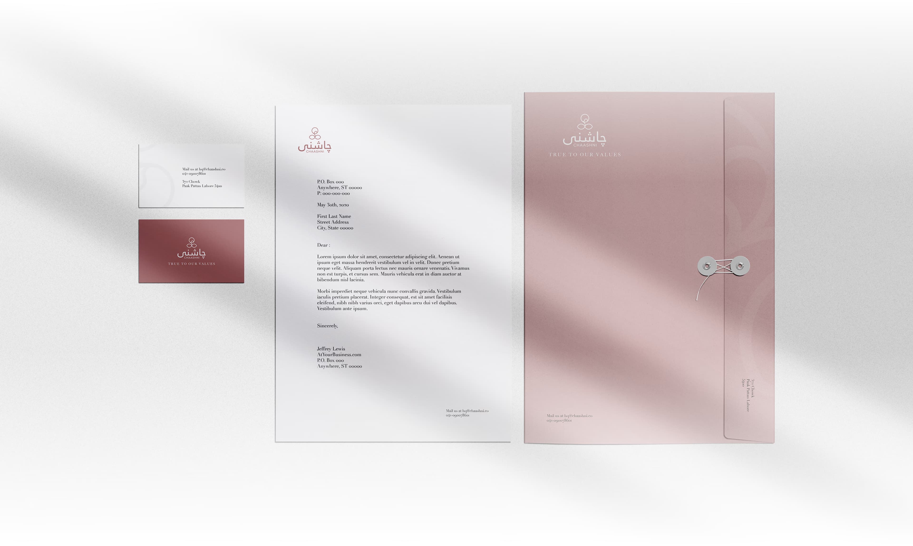 Chaashni packaging mockup front